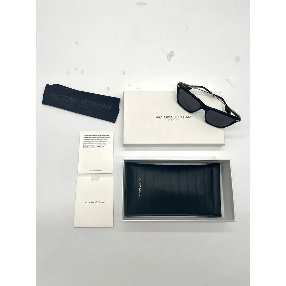 VICTORIA BECKHAM Cat Eye Sunglasses Full Inclusion, Black
